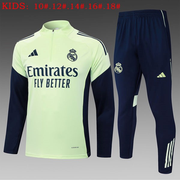 Enfant Sweatshirt Real Madrid 2025-26 Vert 6